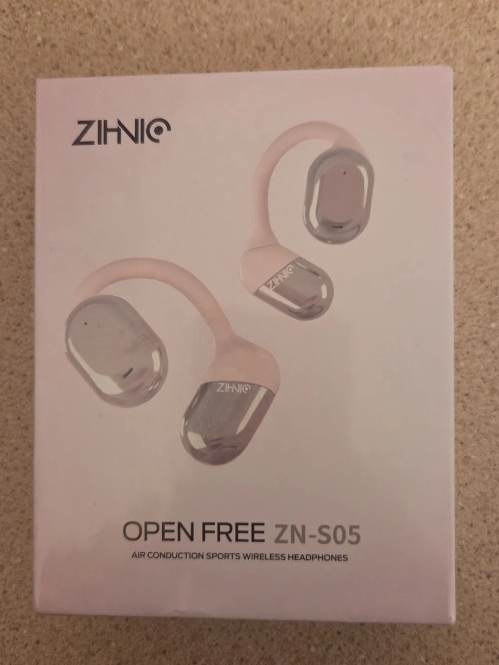 Open Free ZN-S05 Pink Wireless Air-Conduction Sports Headphones